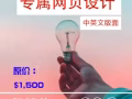 网站设计/搜索引擎优化 （附送标志/名片设计+印刷）
