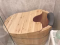 木质浴缸
