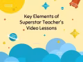 Primary and secondary online Video lesso