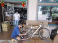 想處理一輛腳踏車，內外胎全部換新，有喜歡的朋友聯繫我喔。$60