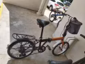 摺疊變速自行車