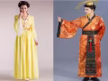 付費聘請男女模特兒穿著古裝衣服