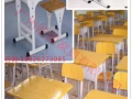 中小學生課桌椅批發 課桌椅定做 升降課桌椅 學校桌椅定製-廣州歐麗家具有限公司