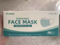 DISPOSABLE FACE MASK 一次性口罩 50 PCS