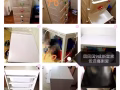 单人白色美美铁床木床床垫梳妆台柜子桌子床下储藏箱
