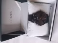 出售西鐵城光能皮帶手錶