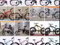 廠家直銷全新26寸前油壓減震器 雙碟剎 鋁合金一體剎車把非常輕鬆免費送貨到家