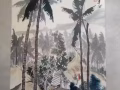 新加坡第二代著名画家林木化先生1957年作品