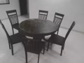 淡宾尼有圆桌一套，6把椅子，，，要的速度86949611