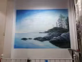 现场纯手绘壁画，专业多年经验，20块钱一平尺