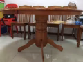 全木餐桌