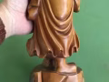 70年代黄杨木雕刻人物
