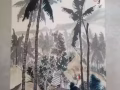 新加坡著名画家林木化先生1957年马来西亚作品
