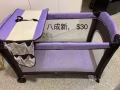 低价出售全新蒸奶器，全新手动挤奶器，和8成新婴儿床