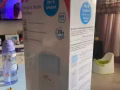 低价出售全新蒸奶器，全新手动挤奶器，和8成新婴儿床