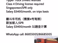 翻斗車司機（需要4號駕照）