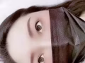 眉，唇，模特