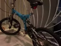 变速折叠带锁单车