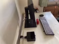 自用無線桌面套裝 NUC+三星顯示器+羅技鍵鼠+JBL藍牙音響 只需$400