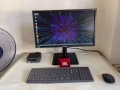 自用无线桌面套装 NUC+三星显示器+罗技键鼠+JBL蓝牙音响 只需$400