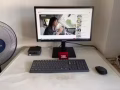 自用無線桌面套裝 NUC+三星顯示器+羅技鍵鼠+JBL藍牙音響 只需$400