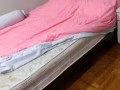双人铁床＋床垫
