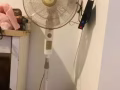 出闲置带遥控风扇99新，蒸汽熨斗，卷发棒