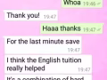转教中学英文补习