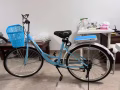 九成新自行車，買回來兩個月，基本上沒有騎。售價100  可小刀.