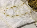 白皇后cos服裝帶假髮皇冠，賣30