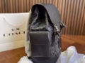 “高定”全皮coach双肩包