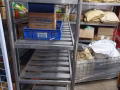 厨房，货仓用白钢货架，网架