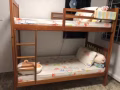 三个实木床出售