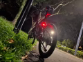 Sava折叠9速20寸自行车，喜欢夜骑的朋友抓紧时间看过来