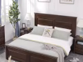 180*200 实木双人大床-胡桃木