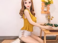 矽膠實體帶骨架乖巧聽話女友（男用非充氣）