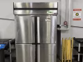便宜出商用四开门白钢冰箱