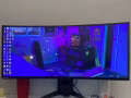 外星人AW3420DW的顯示器跟九州風神機箱