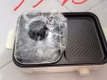 九成新，可以火锅烤肉两用！非常方便！