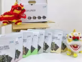 4種不同的口味夾心海苔燒【低熱量，脂肪含量較低，口感層層酥脆！】