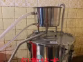 一体蒸酒白钢锅