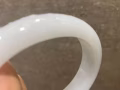 A貨翡翠貴妃鐲 白月光