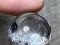 黑銀鈦水晶吊墜，驅邪避凶保平安