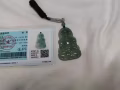 个人收藏翡翠A货有证书便宜出售