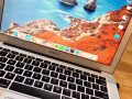 苹果工作笔记本，MacBook，银色9.5成新250G$600