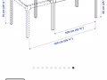 Ikea 擴展桌子椅子