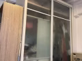 玻璃门衣柜带镜子
