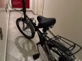 全新可折叠黑色自行车变速$150