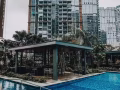 泳池海灘景觀，
