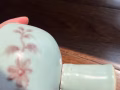 釉里红高足杯